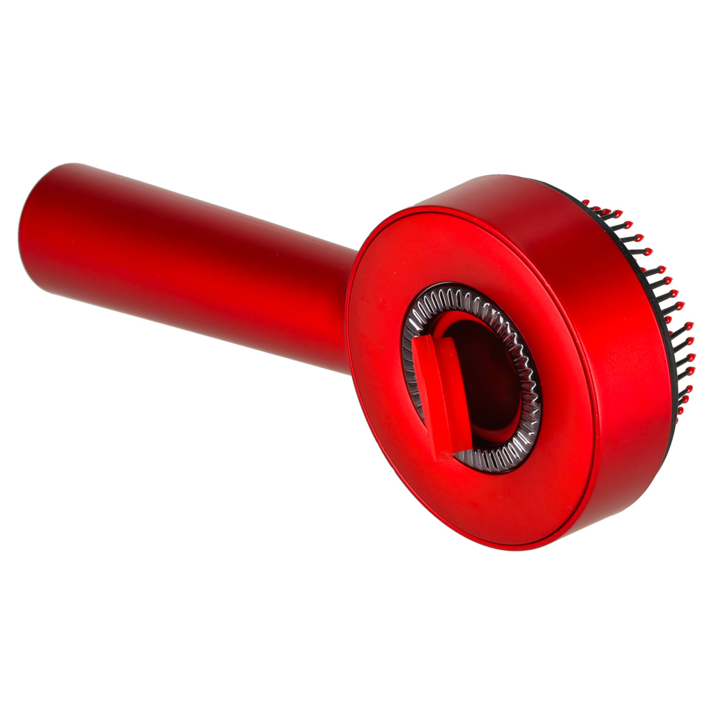 Masážní kartáč na vlasy s červeným světlem olejový aplikátor USB KX3062