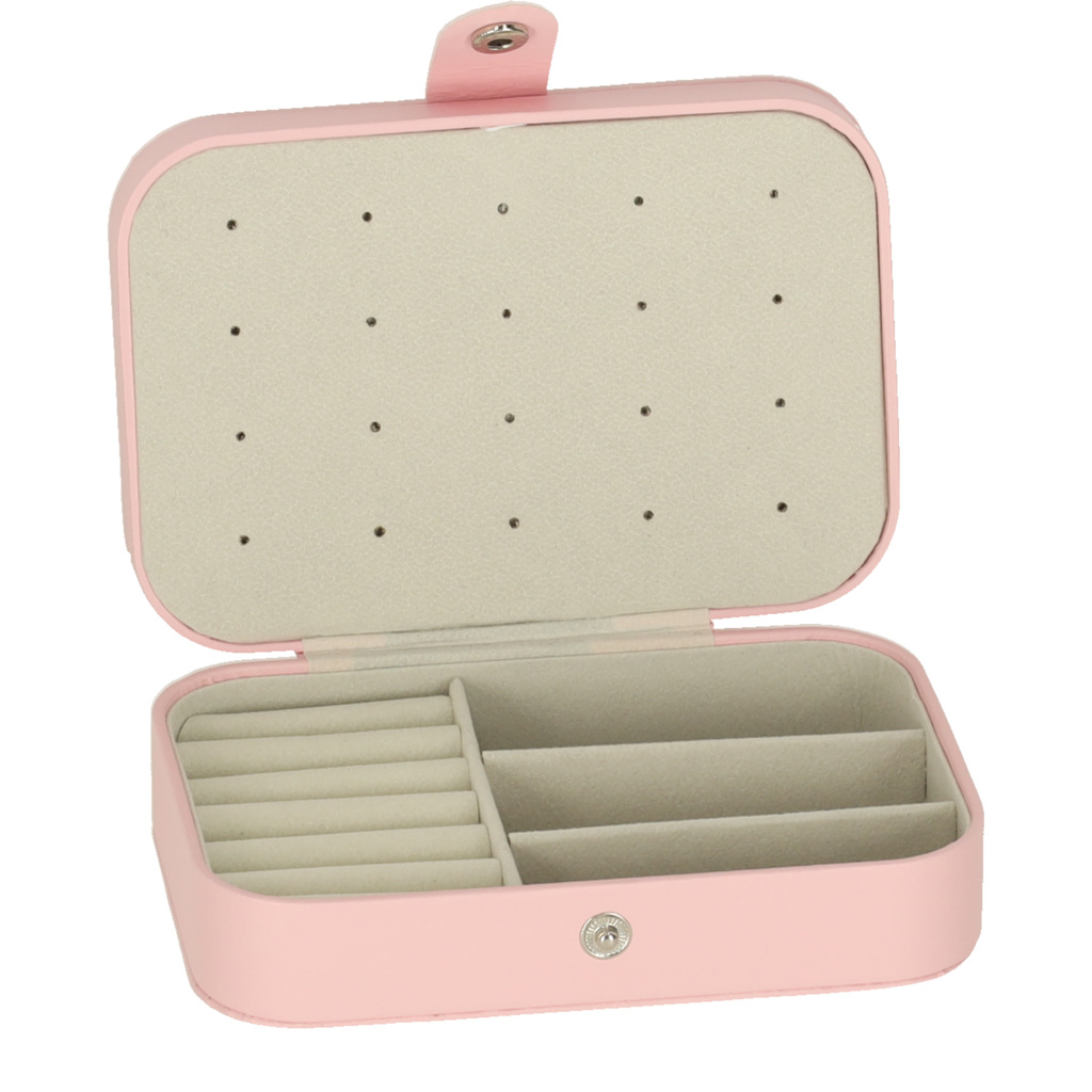 Organizér na šperky do rakve růžový KX3100_1