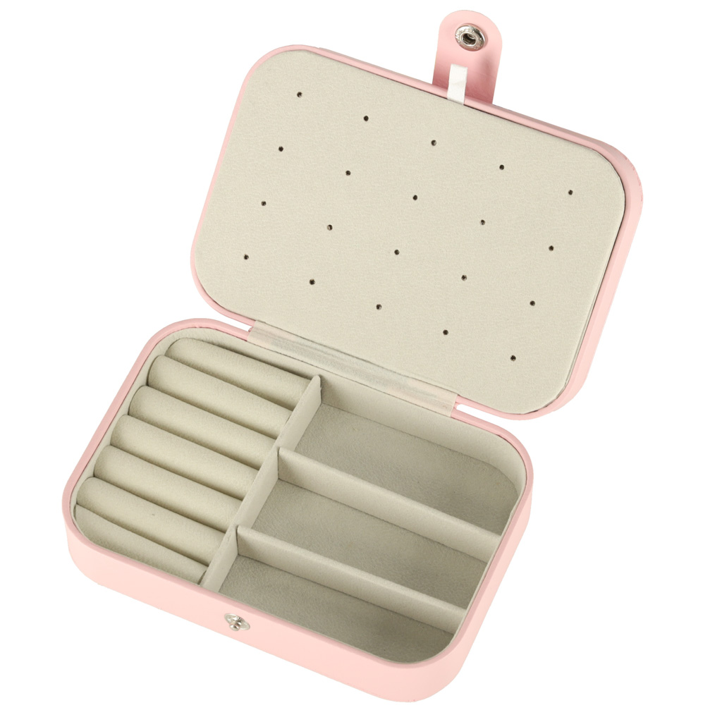 Organizér na šperky do rakve růžový KX3100_1