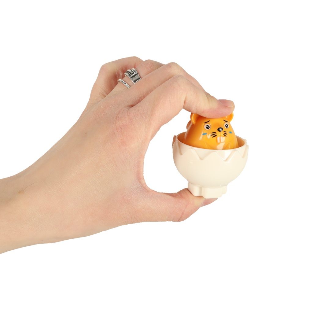 vzdělávací skládačka match shapes eggs montessori animals 6 ks KX3114