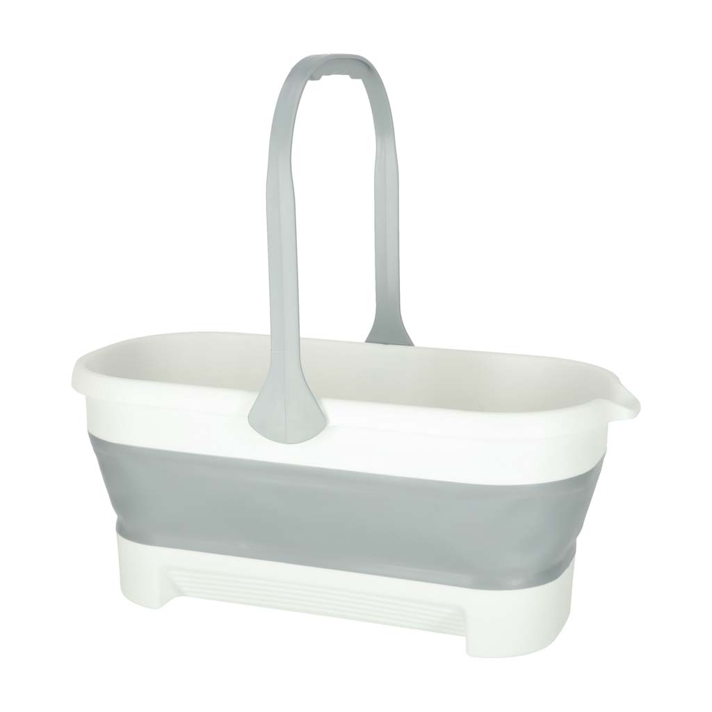 Skládací obdélníkový kbelík na mop s rukojetí KX3069
