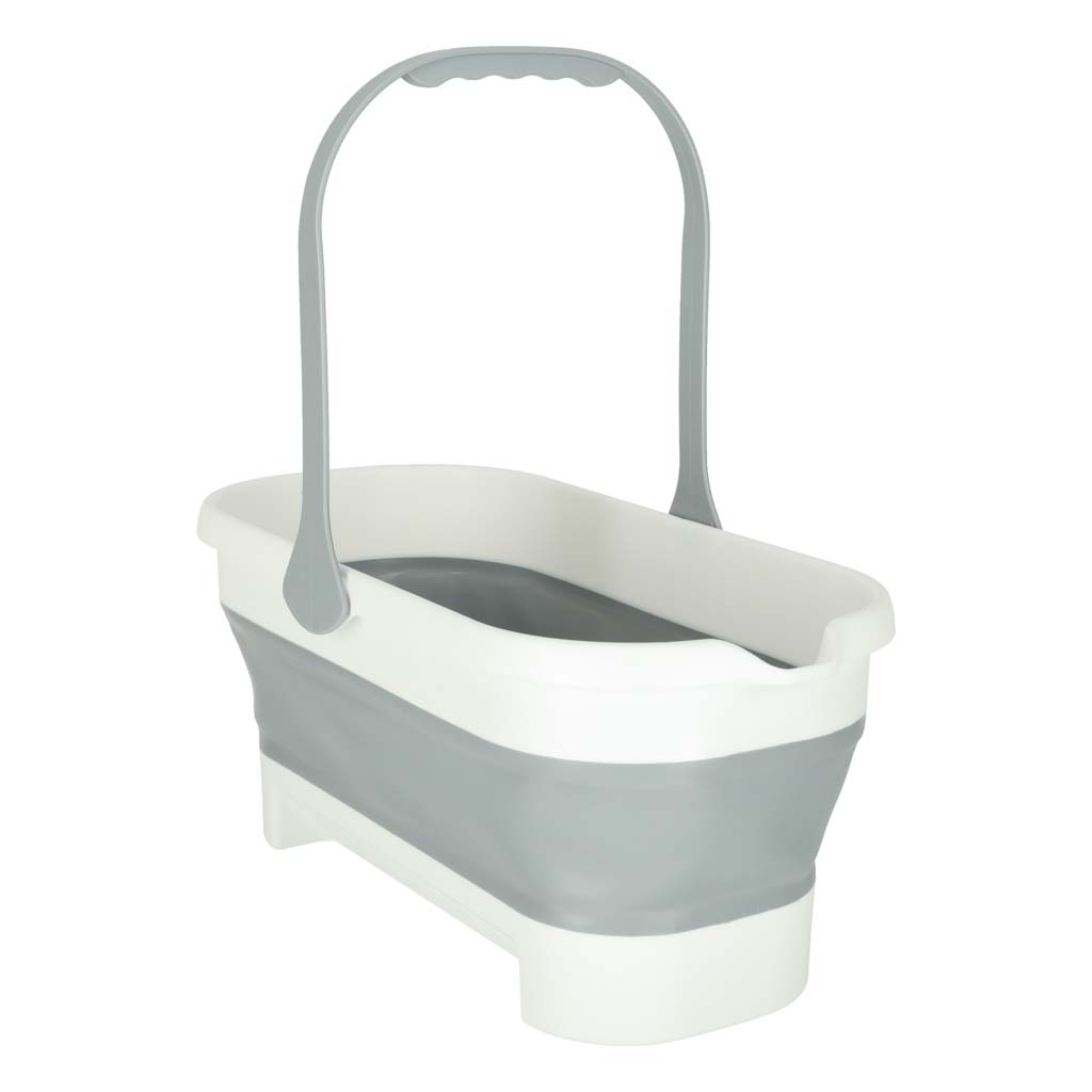 Skládací obdélníkový kbelík na mop s rukojetí KX3069