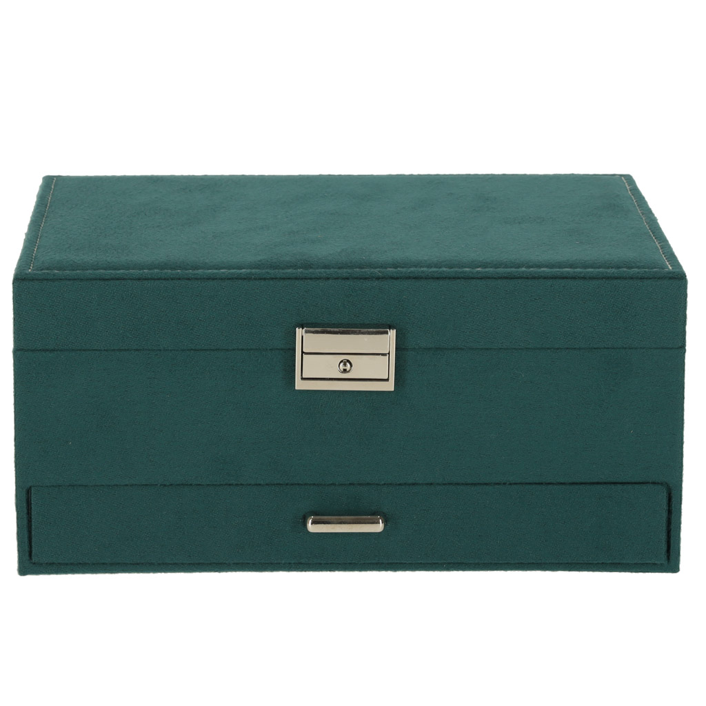 Organizér do šperkovnice zelený KX3099