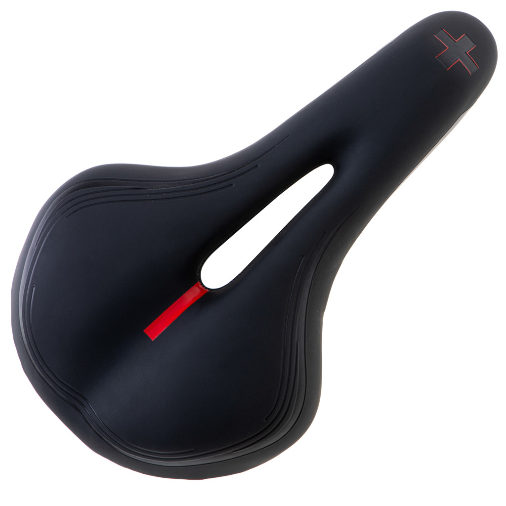 Pohodlné sportovní sedlo na kolo z elastické pěny KX5053_1