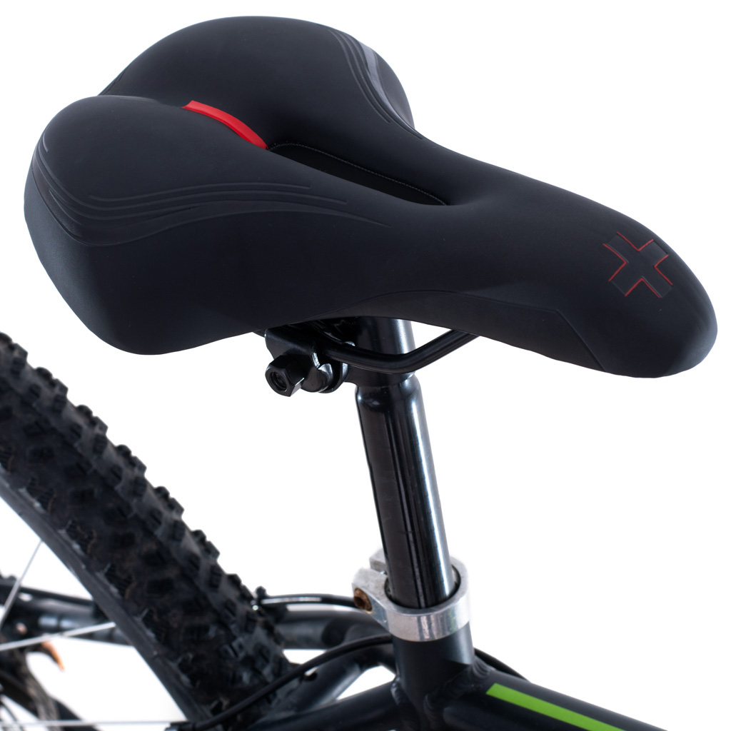 Pohodlné sportovní sedlo na kolo z elastické pěny KX5053_1
