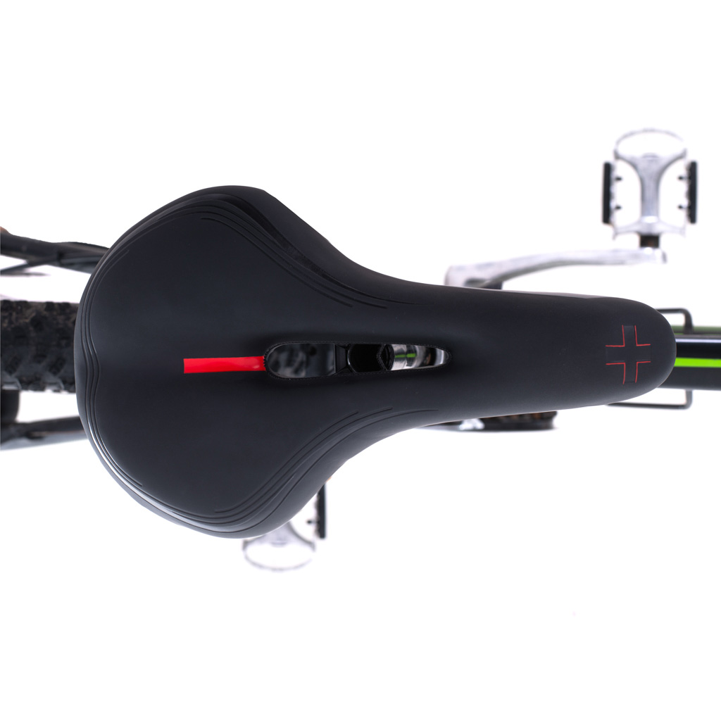 Pohodlné sportovní sedlo na kolo z elastické pěny KX5053_1