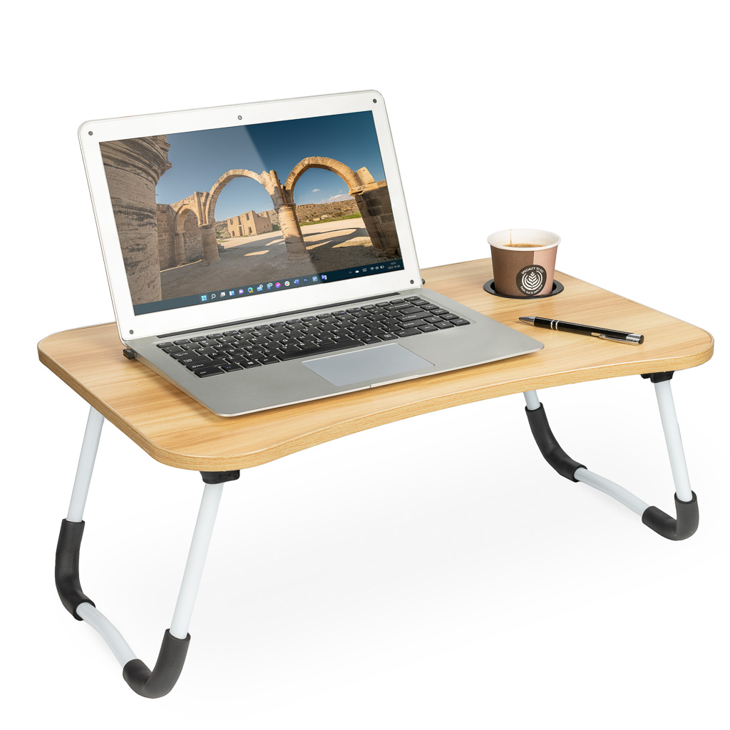 Skládací stolek na notebook pro stojan na postel KX5184