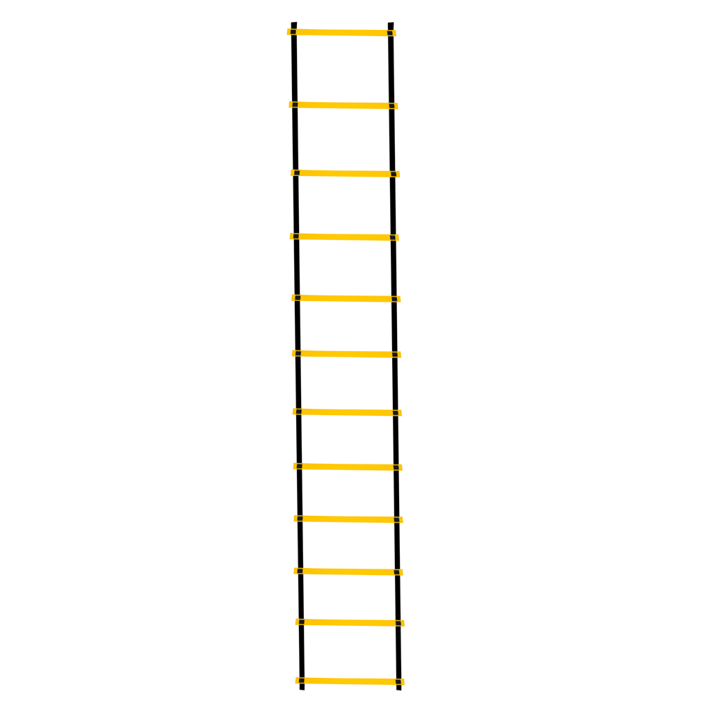 Koordinační gymnastický tréninkový žebřík žlutý KX5212
