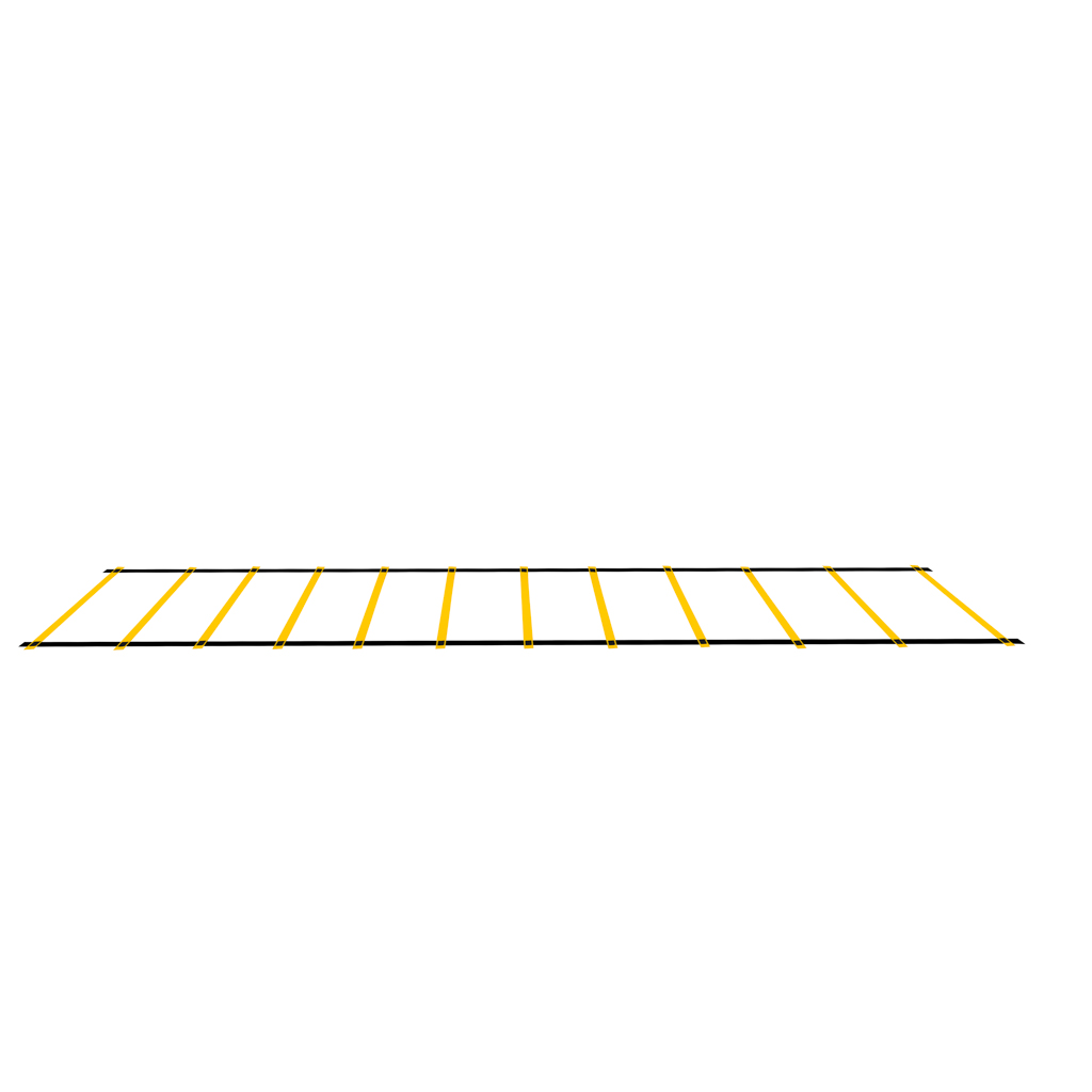 Koordinační gymnastický tréninkový žebřík žlutý KX5212