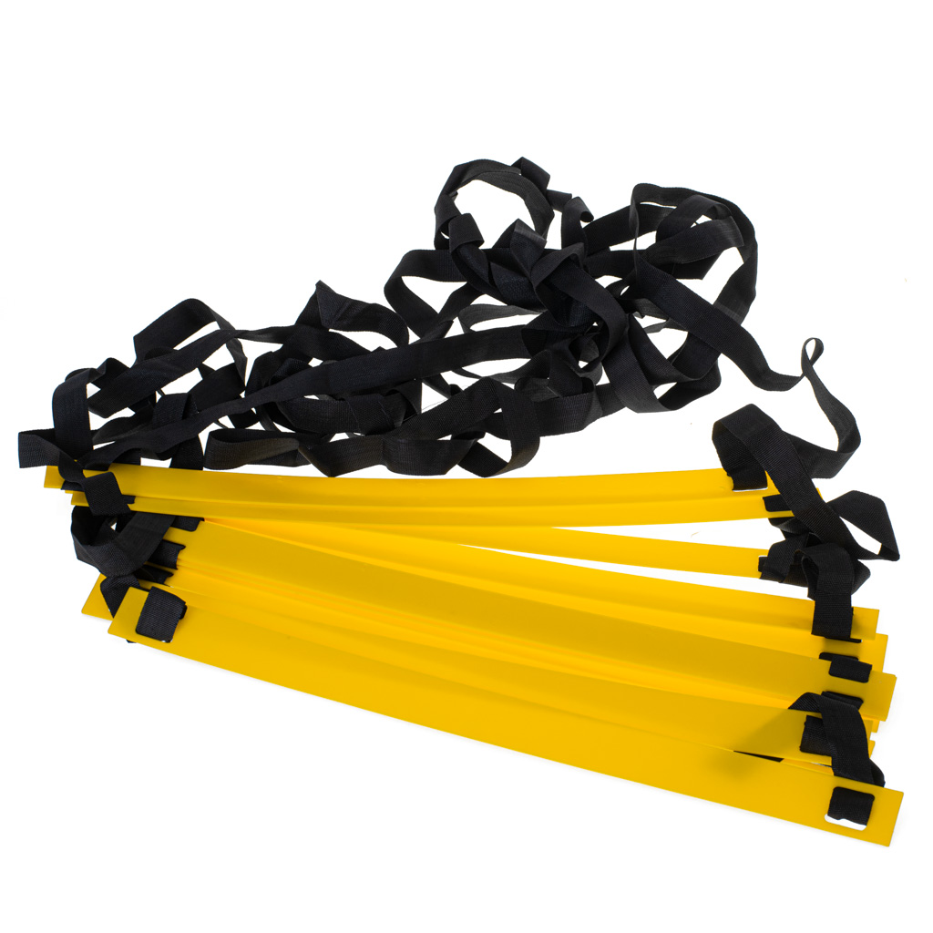 Koordinační gymnastický tréninkový žebřík žlutý KX5212