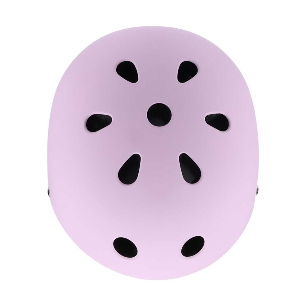 Dětská cyklistická helma Trike Fix nastavitelná LED M 55-58cm fialová KX2813_4