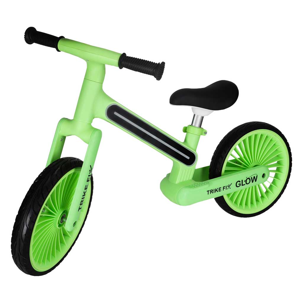 Trike Fix Glow LED neonově zelené cross-country kolo KX2867_3