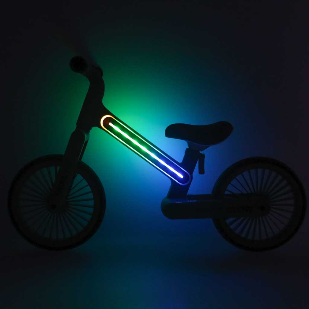 Trike Fix Glow LED neonově zelené cross-country kolo KX2867_3