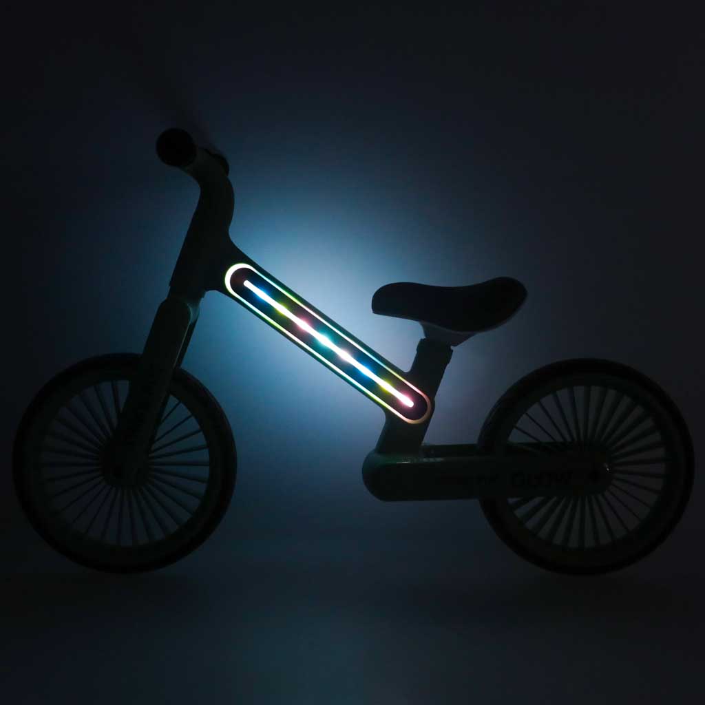 Trike Fix Glow LED cross-country bike zelená KX2867_2
