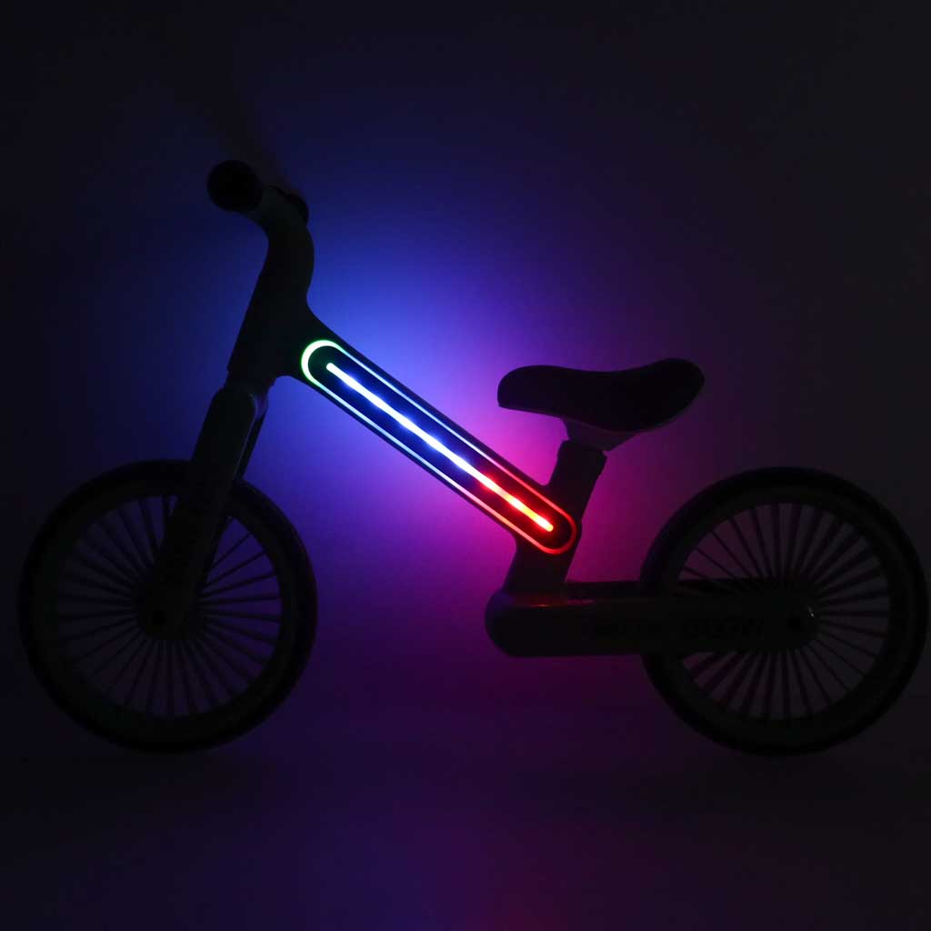 Trike Fix Glow LED cross-country bike zelená KX2867_2