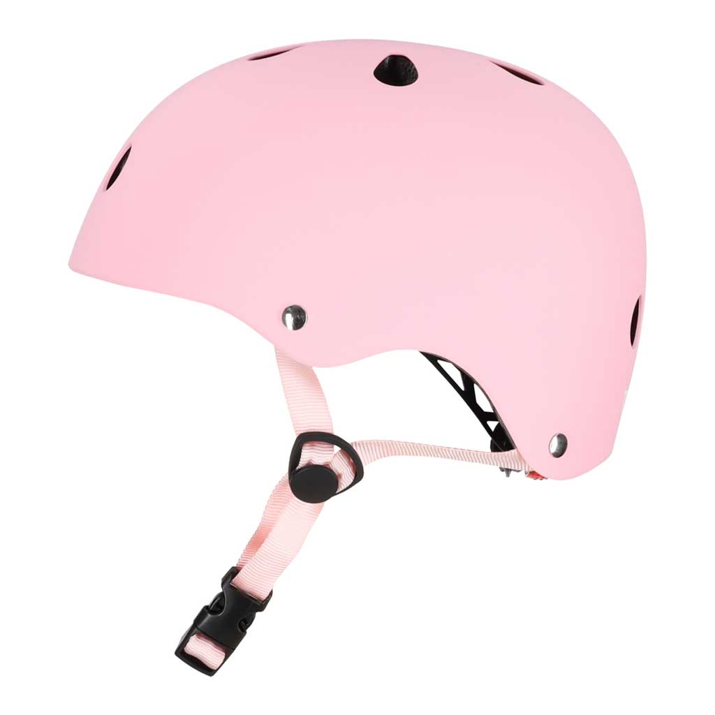 Dětská cyklistická helma Trike Fix nastavitelná LED S 48-54cm růžová KX2814_1
