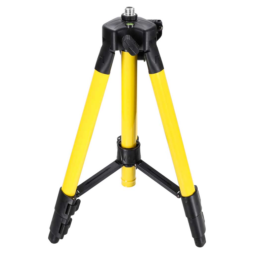 Laserová vodováha 360° 4D, křížový laser s 16 paprsky, stativ, držák, sada KX2677